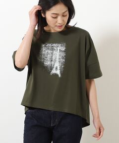 MerciプリントTシャツ