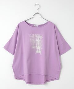 MerciプリントTシャツ