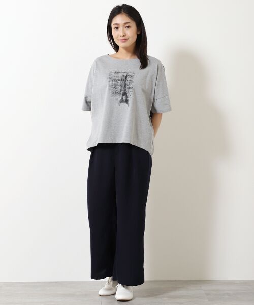 セール】 MerciプリントTシャツ （カットソー）｜TABASA / タバサ 