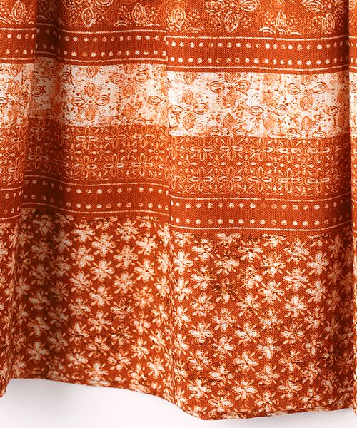 TABASA / タバサ チュニック | バンダナプリントノースリーブチュニック | 詳細1