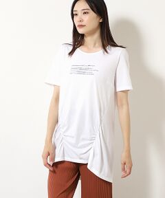 値下げTABASAの白チュニック セール】 スラブカスリチュニック （チュニック）｜TABASA