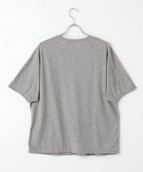 TABASA / タバサ Tシャツ | ペンシルメッセージプリントTシャツ | 詳細4