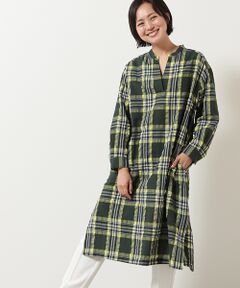 TABASA / タバサ チュニック | サッカーダークタータンチュニック