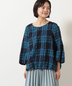 TABASA / タバサ シャツ・ブラウス | サッカーダークタータンブラウス