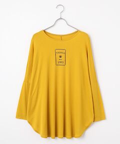 アポリナ　刺繍入りイエローチュニック S アポリナ刺繍入りイエローチュニック S