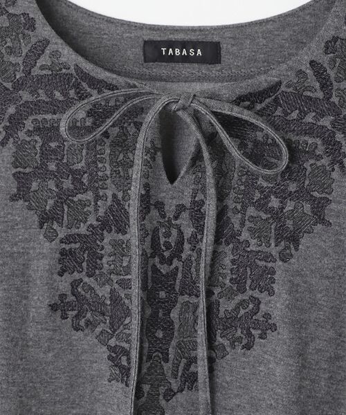 TABASA / タバサ シャツ・ブラウス | アラベスク刺繍ブラウス | 詳細1