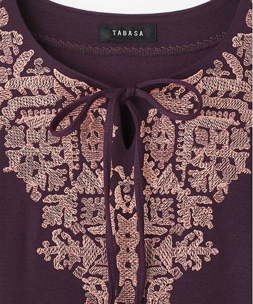 TABASA / タバサ シャツ・ブラウス | アラベスク刺繍ブラウス | 詳細4