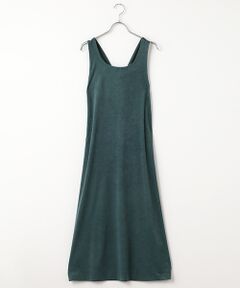 TABASA / タバサ ロング・マキシ丈ワンピース | トリコットスエードジャンパースカート