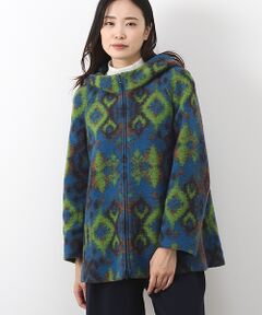 TABASA / タバサ ミリタリージャケット・コート | スライバーイカット風ジャガードコート