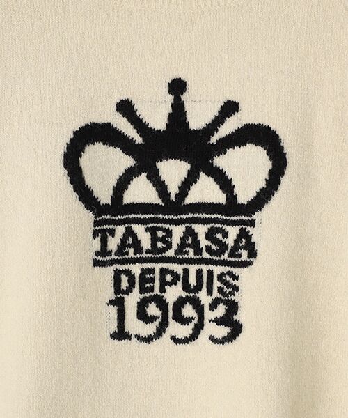 TABASA / タバサ チュニック | 【TABASA30周年アイテム】アニヴェルセルニットチュニック | 詳細4