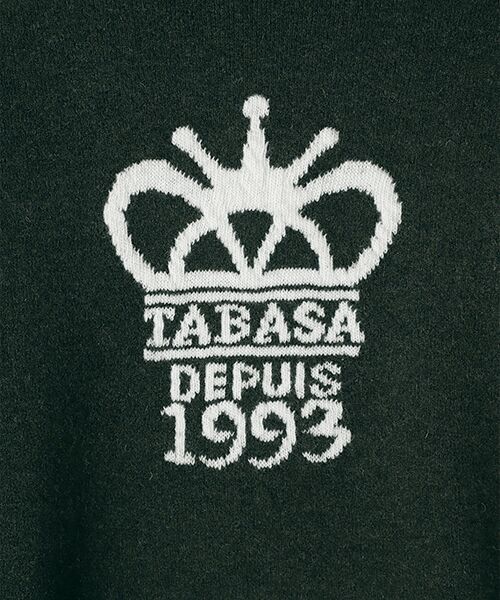 TABASA / タバサ ニット・セーター | 【TABASA30周年アイテム】アニヴェルセルモックネックニット | 詳細4