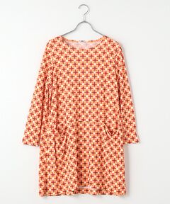 TABASA / タバサ チュニック | ドットチェックプリントチュニック