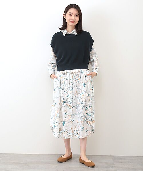 TABASA / タバサ ベスト | 片畦編みベスト | 詳細11