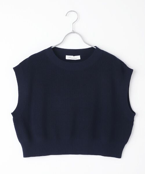 TABASA / タバサ ベスト | 片畦編みベスト | 詳細15