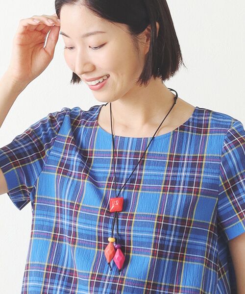 TABASA / タバサ ネックレス・ペンダント・チョーカー | ☆マットカットビーズネックレス | 詳細1