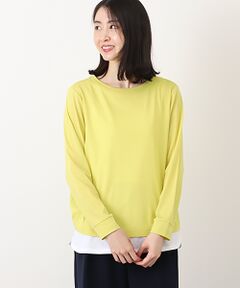 強撚フライスアンサンブルTシャツ