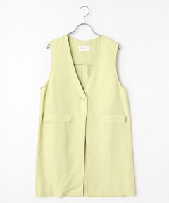 TABASA / タバサ ベスト | リネンイージークロスベスト