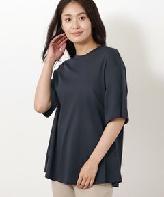 ソフトスムースドロップショルダーTシャツ