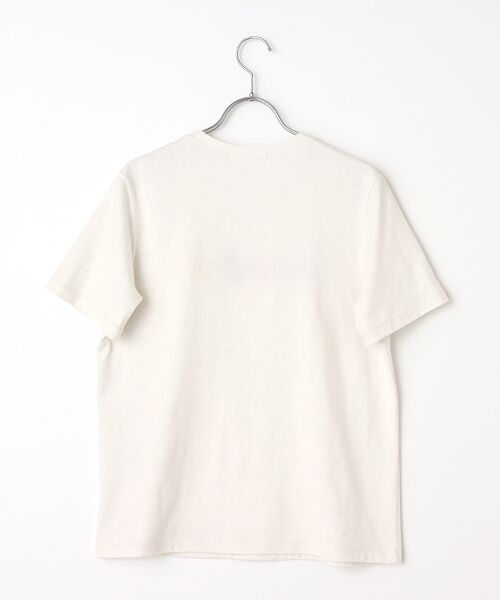 TABASA / タバサ Tシャツ | Re PAPAS PROJECT パンジー刺繍Tシャツ | 詳細1