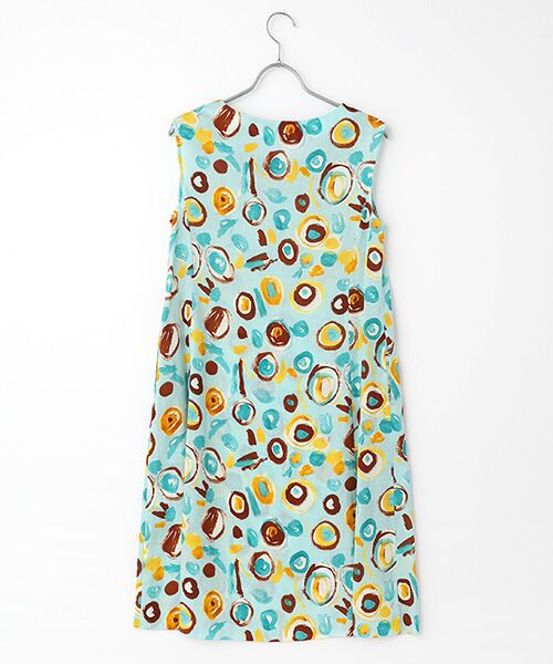 TABASA / タバサ ロング・マキシ丈ワンピース | ドロッププリントワンピース | 詳細2