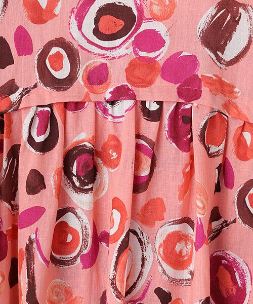 TABASA / タバサ シャツ・ブラウス | ドロッププリントブラウス | 詳細1