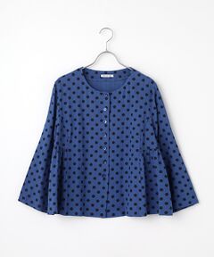 TABASA / タバサ シャツ・ブラウス | バイオ×ドットプリントブラウス