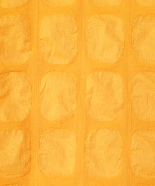 TABASA / タバサ チュニック | ブロックチェック塩縮プリントチュニック | 詳細7