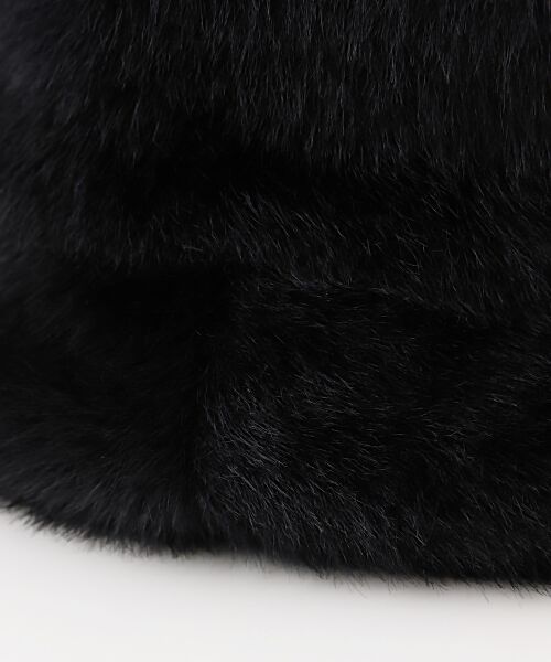 TABASA / タバサ ハット | ☆ファーバケットハット | 詳細4