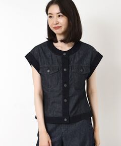 セール】 ソフトナイロンニット脇あきベスト （ベスト）｜TABASA