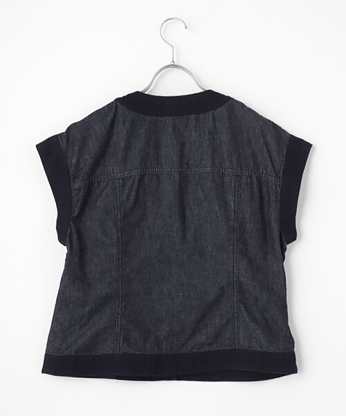 TABASA / タバサ ベスト | 6.5ozムラ糸デニムベスト | 詳細1