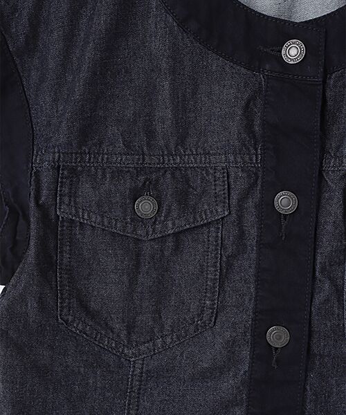TABASA / タバサ ベスト | 6.5ozムラ糸デニムベスト | 詳細5