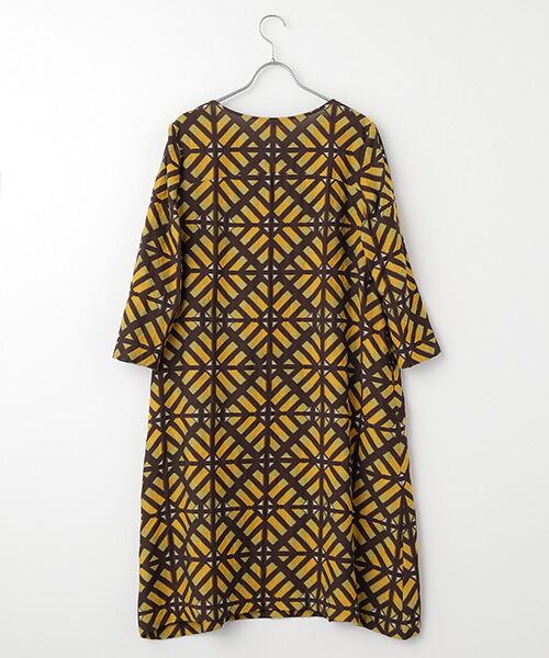 TABASA / タバサ ロング・マキシ丈ワンピース | モザイクジャガードワンピース | 詳細1