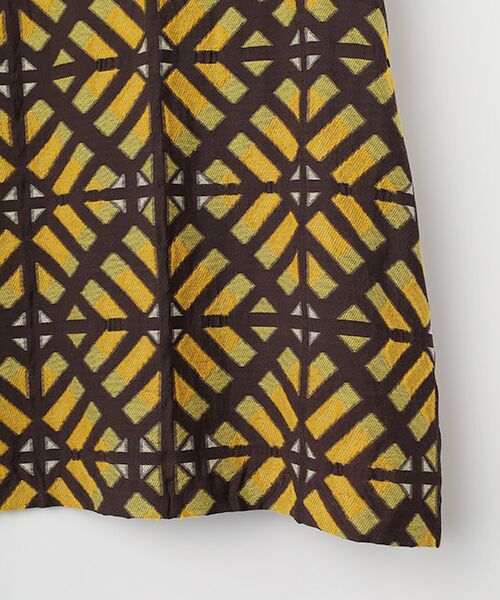 TABASA / タバサ ロング・マキシ丈ワンピース | モザイクジャガードワンピース | 詳細4