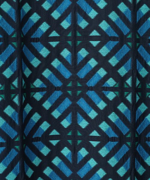 TABASA / タバサ ロング・マキシ丈ワンピース | モザイクジャガードワンピース | 詳細6