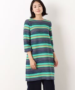 TABASA / タバサ ロング・マキシ丈ワンピース | ランダムボーダーワンピース