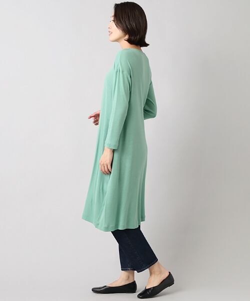 TABASA / タバサ ロング・マキシ丈ワンピース | ウールフライスワンピース | 詳細6