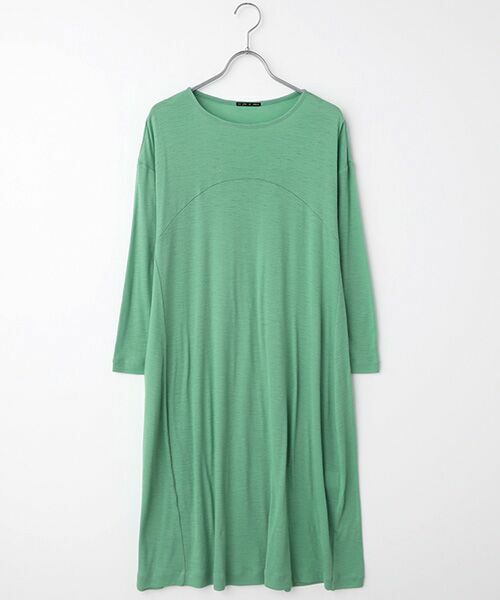 TABASA / タバサ ロング・マキシ丈ワンピース | ウールフライスワンピース | 詳細7