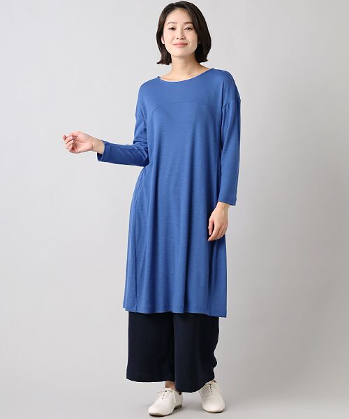 TABASA / タバサ ロング・マキシ丈ワンピース | ウールフライスワンピース | 詳細13