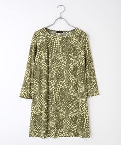 TABASA / タバサ チュニック | ランダムドットプリントチュニック