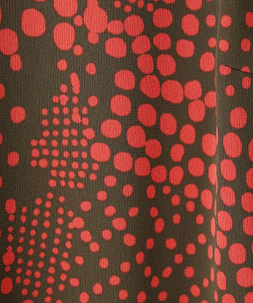 TABASA / タバサ チュニック | ランダムドットプリントチュニック | 詳細11