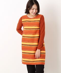 TABASA / タバサ チュニック | ランダムボーダーチュニック
