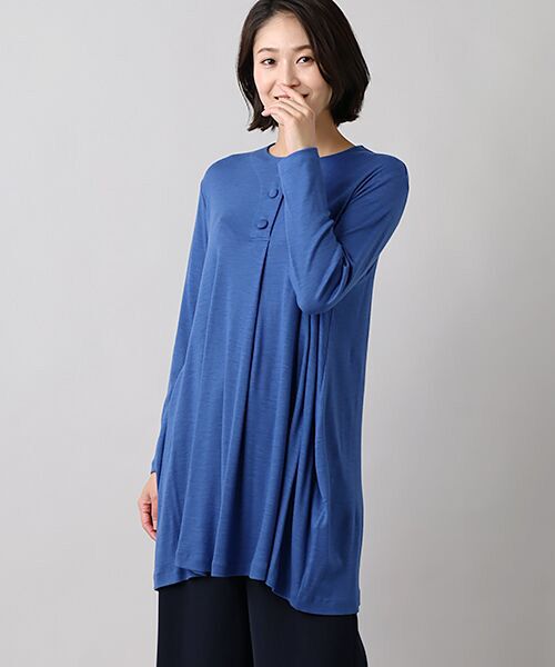 TABASA / タバサ チュニック | ウールフライスチュニック | 詳細9