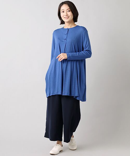 TABASA / タバサ チュニック | ウールフライスチュニック | 詳細12