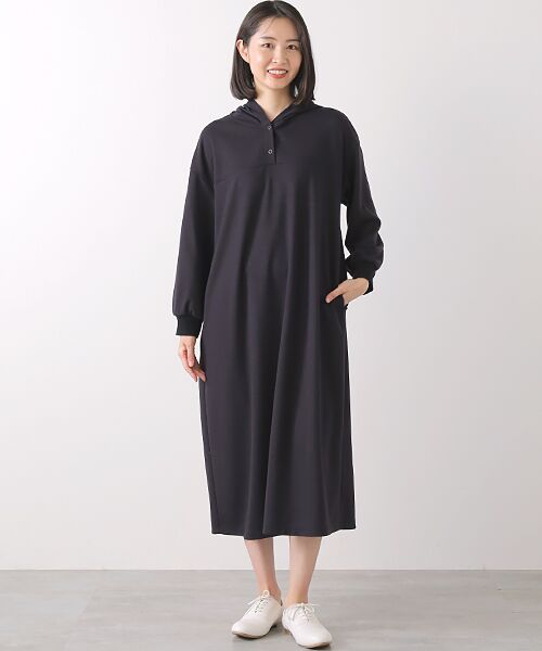 TABASA / タバサ ロング・マキシ丈ワンピース | ストレッチポンチワンピース | 詳細2