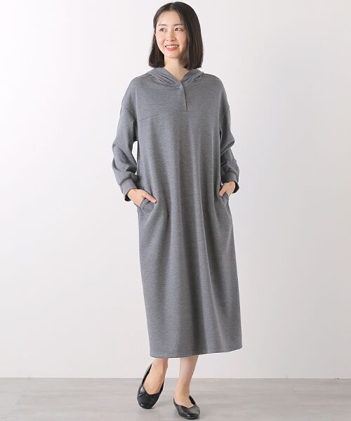 TABASA / タバサ ロング・マキシ丈ワンピース | ストレッチポンチワンピース | 詳細12