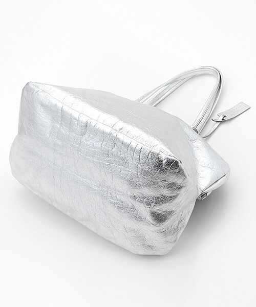 TABASA / タバサ ボストンバッグ | ☆シルバーボストンバッグ | 詳細4