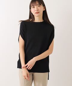 TABASA / タバサ ベスト | きれいめ天竺ニットベスト