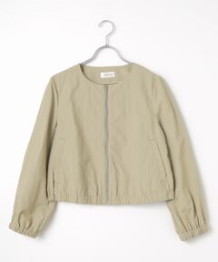 本日限定値下　未使用に近い　インゲボルグ レース　ファー付　ジャケット　茶系　M 本日限定値下 未使用に近い インゲボルグ レース ファー付