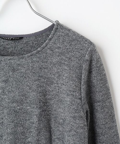 TABASA / タバサ ロング・マキシ丈ワンピース | 圧縮ブークレーワンピース | 詳細2