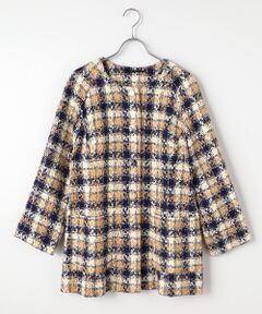 TABASA / タバサ その他アウター | ファンシーチェックコート
